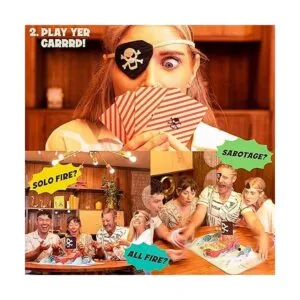 Fire in the Hole El juego de fiesta pirata sin plástico_5