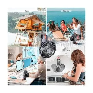 SmartDevil Ventilador de camping portátil con luces LED_6