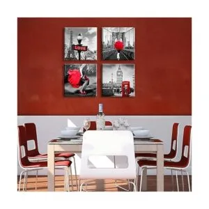 JiazuGo Decoración de París para dormitorio decoración de_4