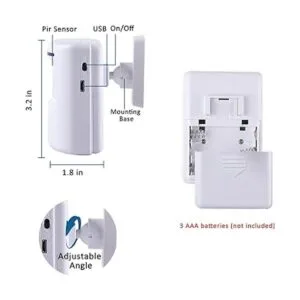 BESTOONE Alarma con sensor de movimiento alarma_3