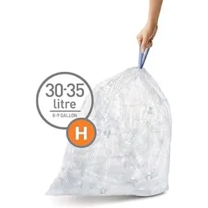 Simplehuman Custom Fit Liners Transparente_2