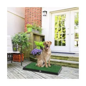 PETMAKER Almohadilla de césped artificial para perros y_5