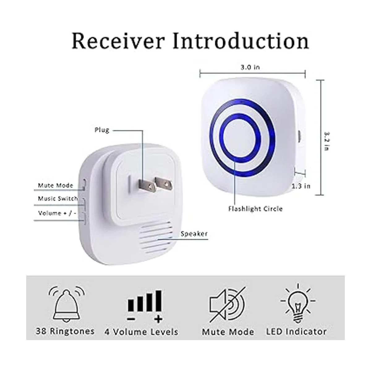 BESTOONE Alarma con sensor de movimiento alarma_2