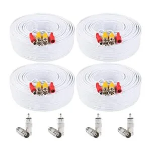 Postta Cable de alimentación de vídeo BNC 4 unidades_1