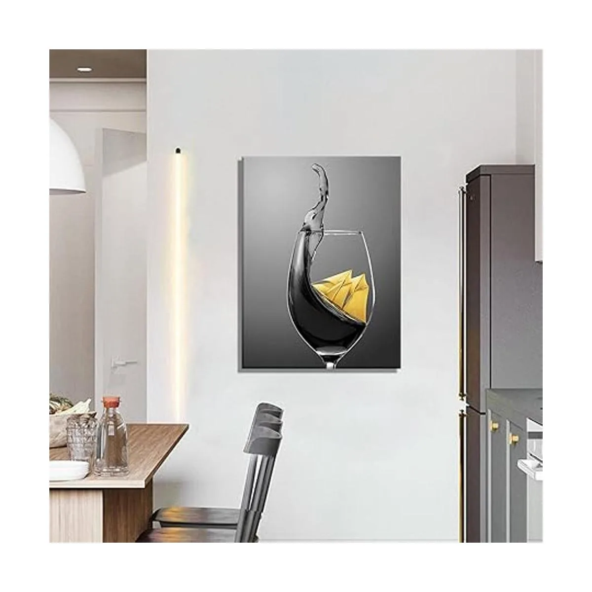 Decoración de pared de cocina lienzo impresiones_4