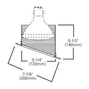 Halo Deflector de moldura de 498 W 6 pulgadas moldura_2