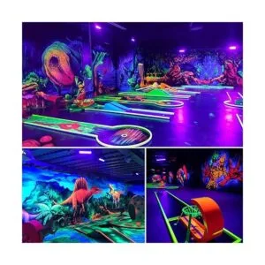 Barra de luz negra mejorada de 100 W luz de inundación de_6