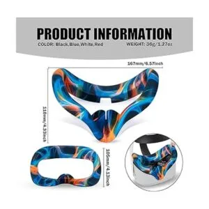 for Oculus Quest 2 Accessories Quest 2 VR Silicone face_6