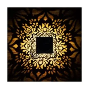 Paquete de 2 faroles solares impermeables para exteriores_2