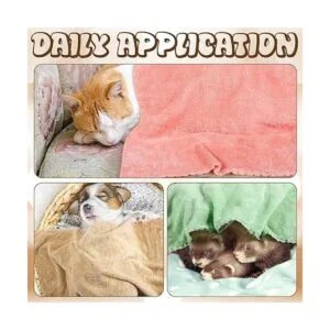 Paquete de 24 mantas de conejillo de indias de microfibra_4