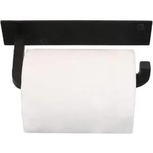 Soporte de papel higiénico de hierro forjado hecho a_7