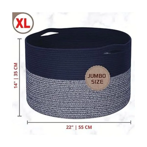 MINTWOOD Design Cesta de almacenamiento extra grande de 22_2