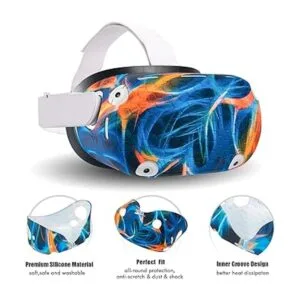 for Oculus Quest 2 Accessories Quest 2 VR Silicone face_2