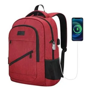 Mecrowd Laptop Backpack for Women Anti Theft Backpack_1