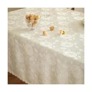 GLORY SEASON Mantel texturizado impermeable a prueba de_2