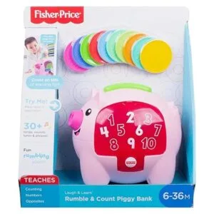 Alcancía de cochinito FisherPrice Laugh Learn Count_6