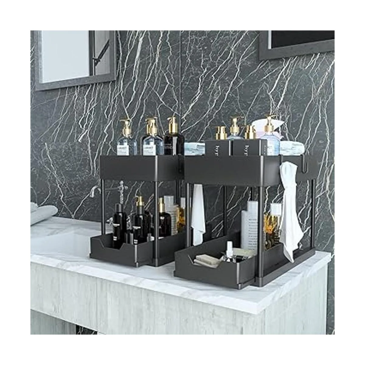 DEKAVA Paquete de 2 organizadores para debajo del_2