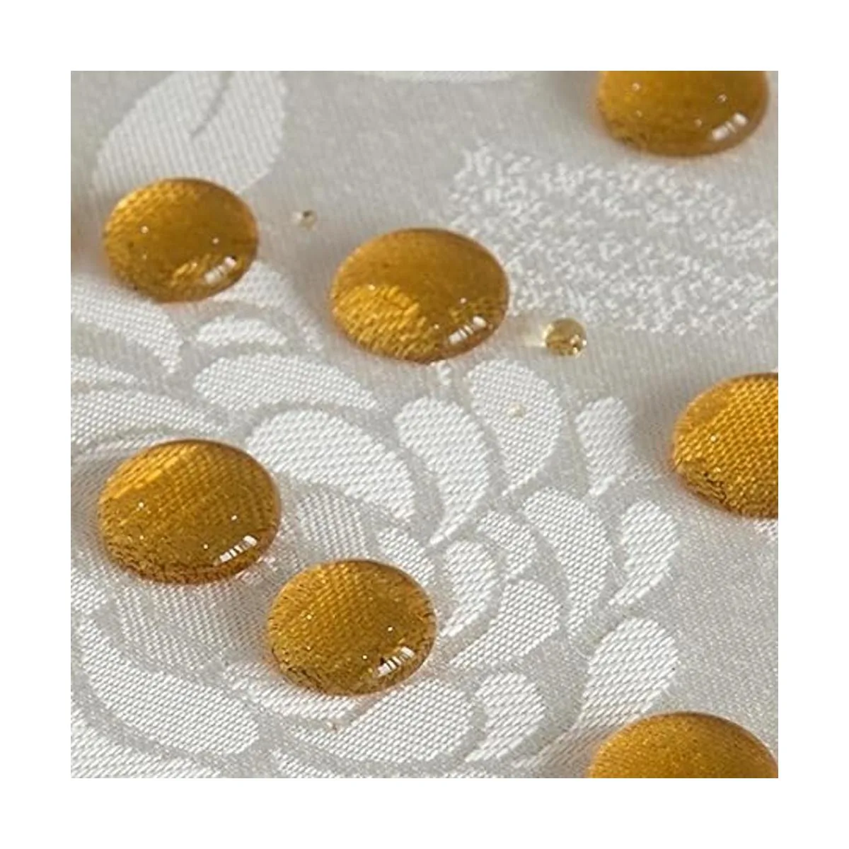 GLORY SEASON Mantel texturizado impermeable a prueba de_3