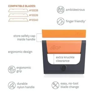 Slice Rascador ancho 10501 fácil de limpiar hoja de_2