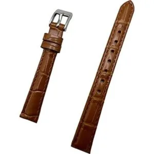 Correa de reloj de piel auténtica de cocodrilo cuadrado_1