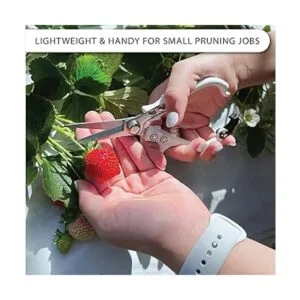 LOOPSEED Tijeras de podar de plantas con vaina de cuero_4