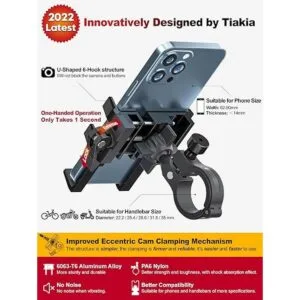 Tiakia Soporte para teléfono de bicicleta 2022 soporte de_2