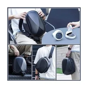 ZYBER Hard Carrying Case for Meta Quest 2 Black Backpack_2
