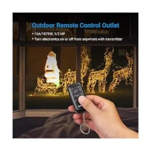 DEWENWILS Toma de control remoto inalámbrica para_2