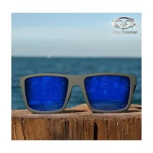 Flying Fisherman Swirl Gafas de sol cuadradas_6