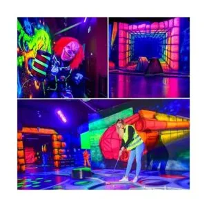 Barra de luz negra mejorada de 100 W luz de inundación de_7