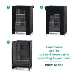 PONY DANCE Pet Product Funda universal para jaula de_3