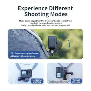 TELESIN Magnetic Chest Mount Soft Silicone Magnetic Neck_6