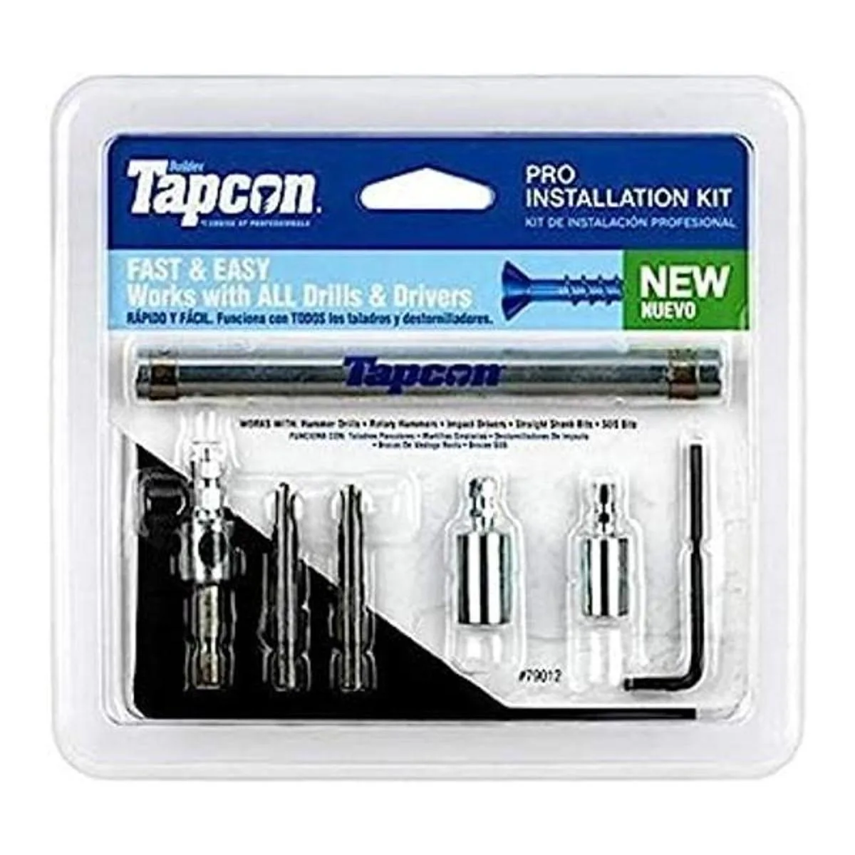 Tapcon 79013 Pro Kit de herramientas de instalación con_1