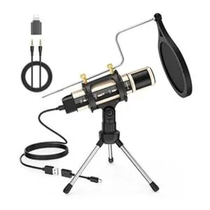 ZealSound MicrophoneUSB3.5mm Mic WLightning TypeC_1