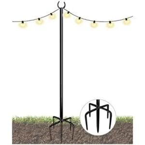 Sprimden Poste de luz para exteriores 10 pies poste de_1