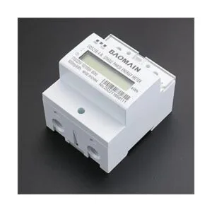 Baomain DDS2384R Medidor de energía monofásico de tres_6