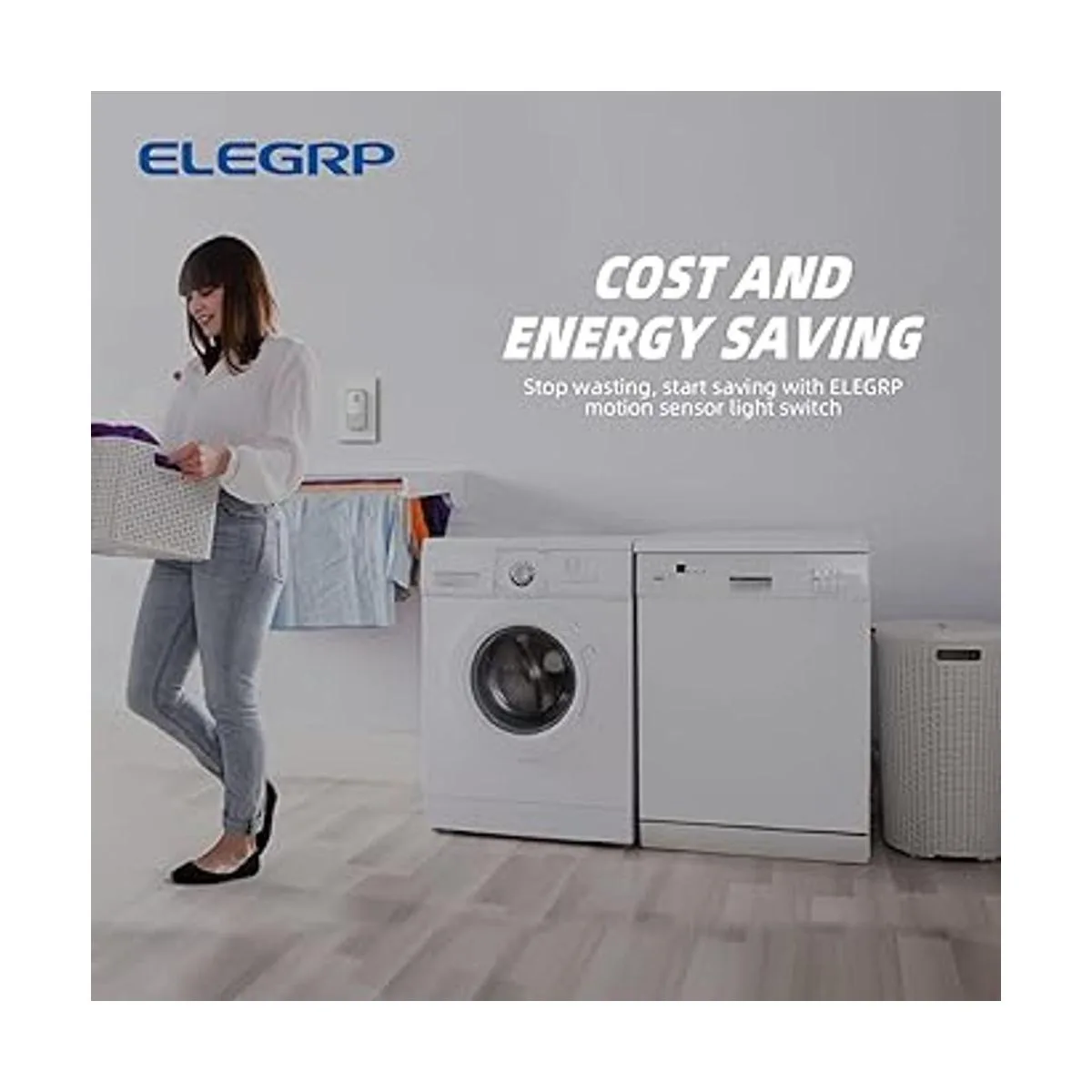 ELEGRP Occupancy Interruptor de luz con sensor de_4