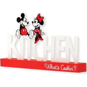 Decoración de mesa de cocina de Mickey Mouse y Minnie_2