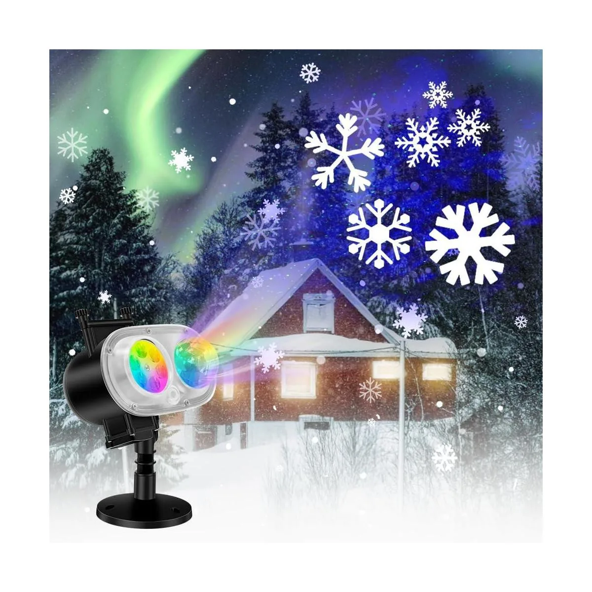 Luces de proyector de Navidad para Halloween proyector de_1