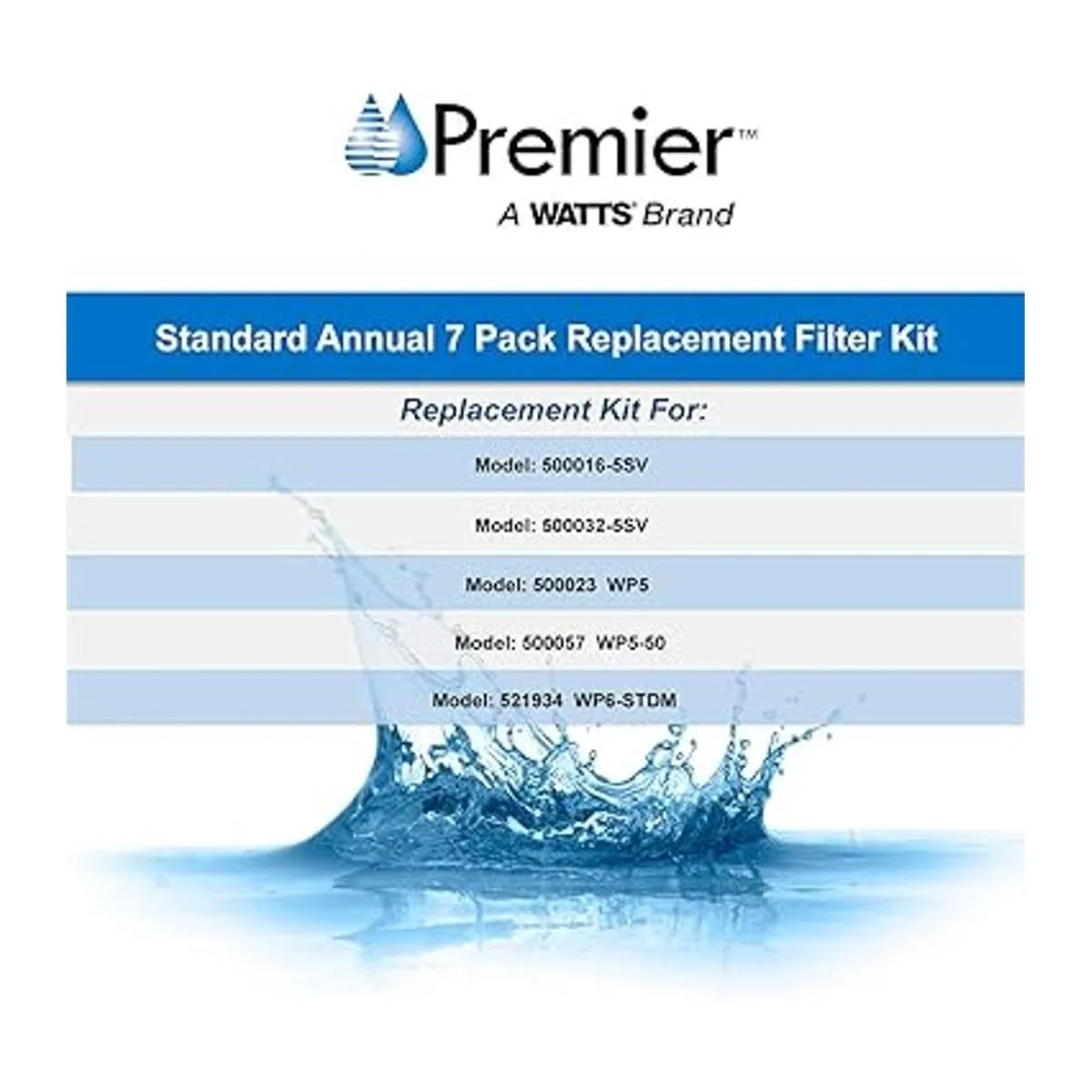 Watts 7PK RO kit de filtros premier 1 año 5 etapas de_2