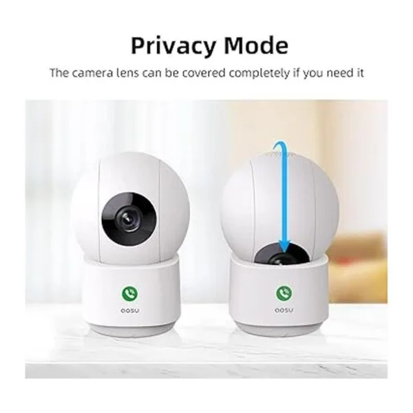 Cámara de seguridad 2K para interiores cámara aosu Baby_5