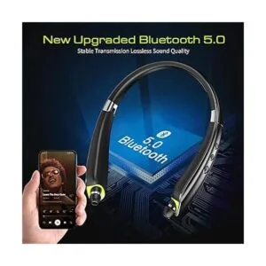 Auriculares Bluetooth banda para el cuello actualizada_4