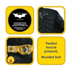 Disfraz de lujo para niños de Batman el caballero de la_3