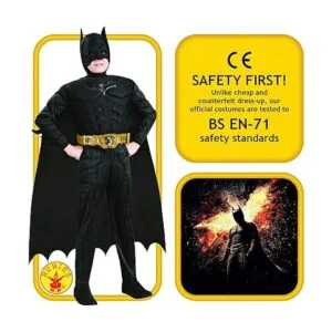 Disfraz de lujo para niños de Batman el caballero de la_2