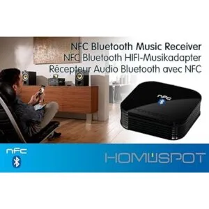 HomeSpot Receptor de audio Bluetooth habilitado para NFC_3