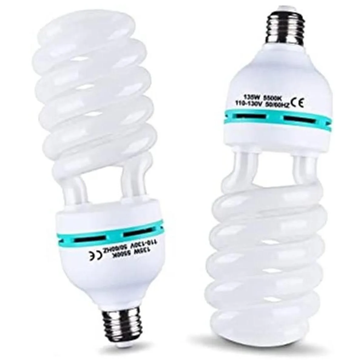 2 bombillas de 135 W 5500 K CFL Roas Kit de iluminación_1