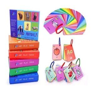 Tarjetas flash para niños pequeños cartas números_1