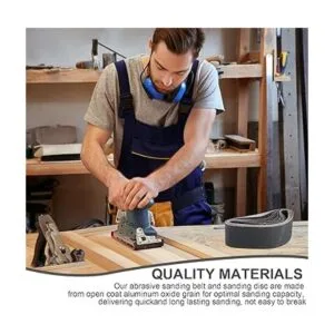 Paquete de 24 correas de lijado de 4 x 36 pulgadas grano_6