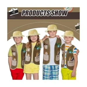 Juego de 24 piezas para fiestas de safari para niños_2