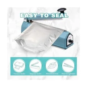 30 bolsas de Mylar de 2 galones para almacenamiento de_5